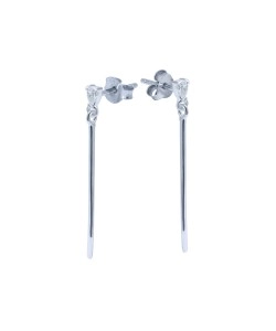 Silver Stud Earring STS-5891